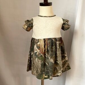 Bass Pro Shop camo dress, size 12 months